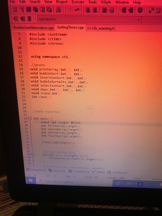Solved I'm getting an error message with the code and I | Chegg.com