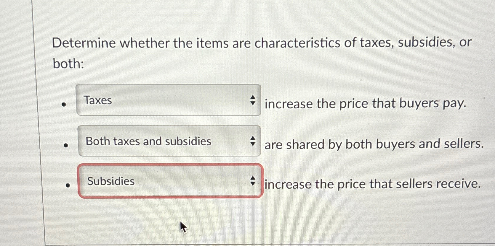 Solved Determine whether the items are characteristics of | Chegg.com