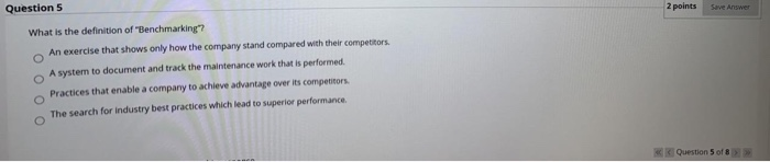 Solved Question 5 2 points Save Answer What is the | Chegg.com