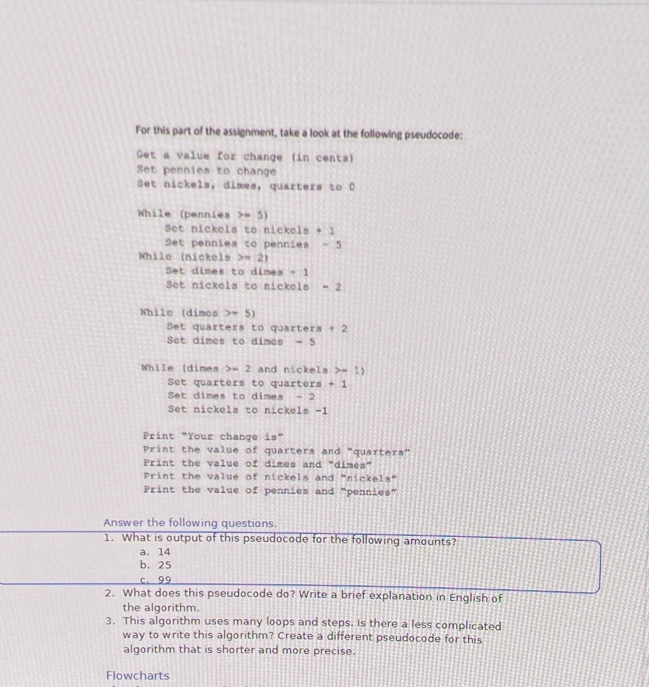 Solved For this part of the asslenment, take a look at the | Chegg.com