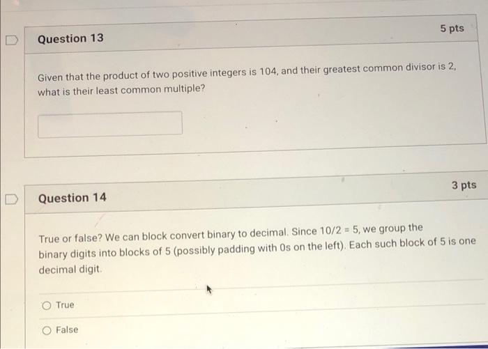 Solved Question 15 If P And Q Are Distinct Primes Find The