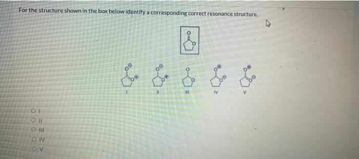 Solved For the structure shown in the box below identify a | Chegg.com
