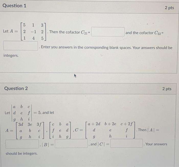 Solved Question 1 Let A = = Integers. Question 2 A B C Let D | Chegg.com