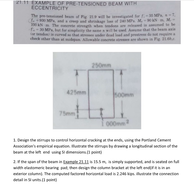 Post Tensioned Beam Span To Depth Ratio The Best Picture Of Beam