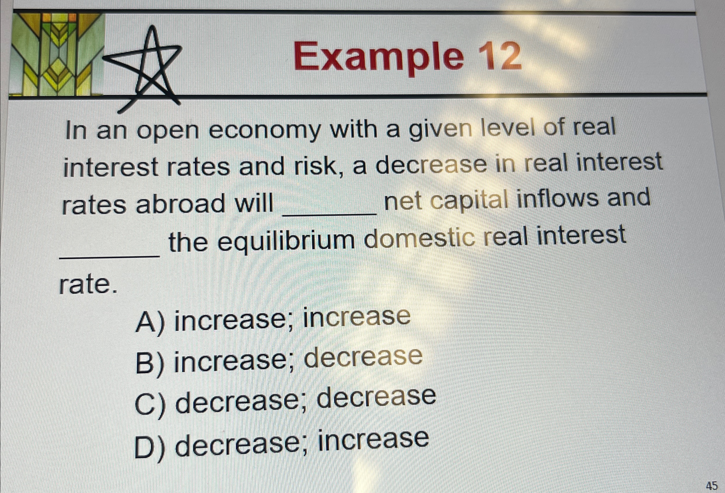 Solved q,In an open economy with a given level of real | Chegg.com