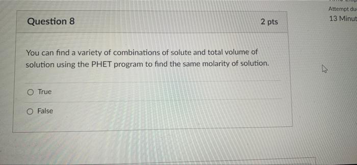 Solved Question 8 2 pts You can find a variety of | Chegg.com