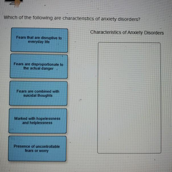 solved-which-of-the-following-are-characteristics-of-anxiety-chegg