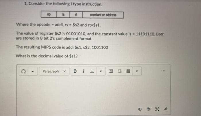 Solved Write the following sequence of code into MIPS | Chegg.com