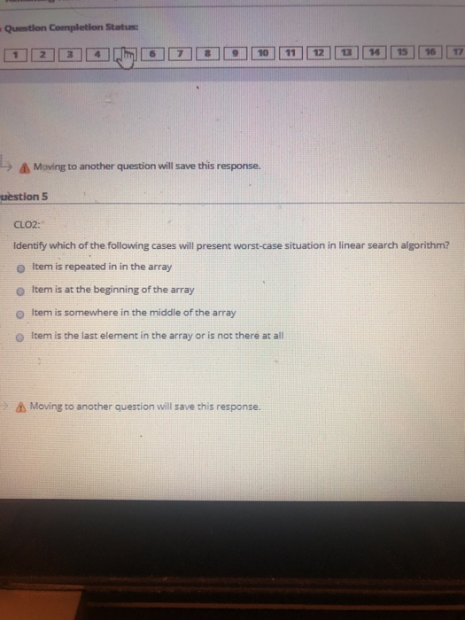 Solved Question Completion Status: 1 2 3 10 11 12 13 14 15 | Chegg.com