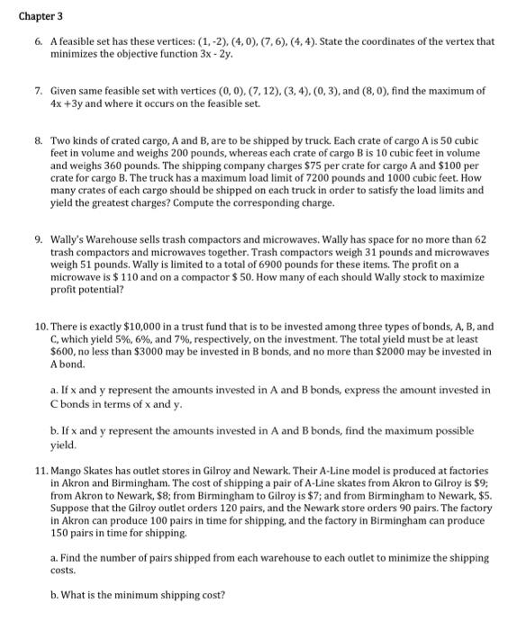 Solved 1. Solve the linear system by using the Gauss-Jordan