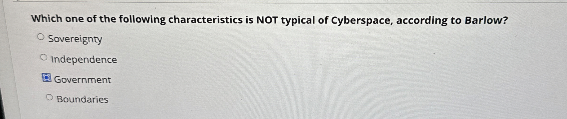 Solved Which one of the following characteristics is NOT | Chegg.com