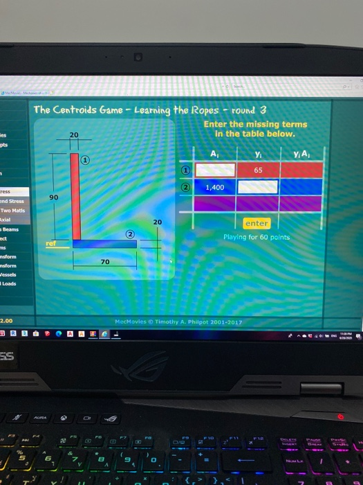 Centroid Game Solved The Centroids Game - Learning the Ropes - round 3 | Chegg.com
