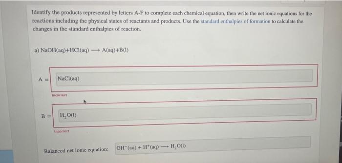 Solved Identify the products represented by letters A-F to | Chegg.com