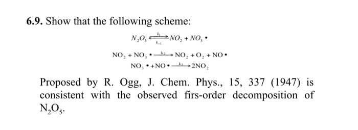 Solved 6.9. Show that the following scheme: | Chegg.com