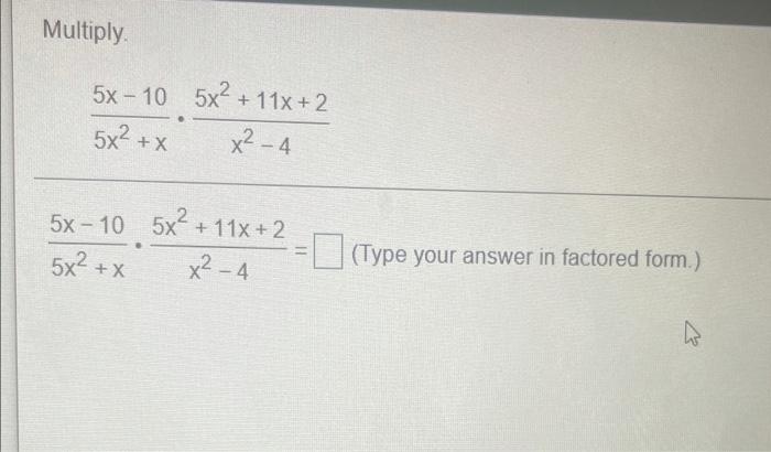 100 5x 2 =( 1 10 11 x