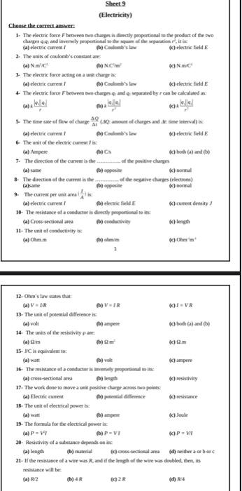 Solved Please, I want a correct and clear solution for all | Chegg.com