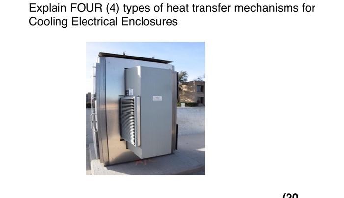 Solved Explain FOUR (4) types of heat transfer mechanisms | Chegg.com