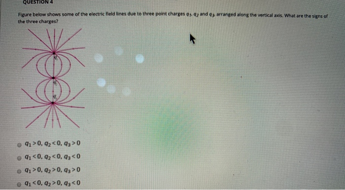Solved QUESTION 4 Figure below shows some of the electric | Chegg.com