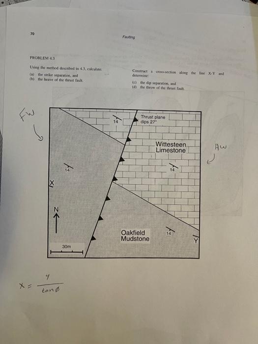 70 Faulting Problem 43 Using The Method Described In Chegg Com