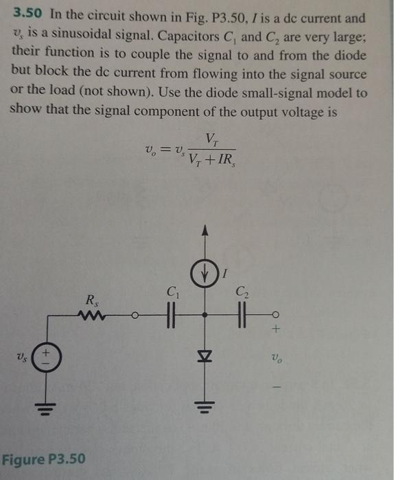 Solved 3.11 Assuming that the diodes in the circuits of Fig. | Chegg.com