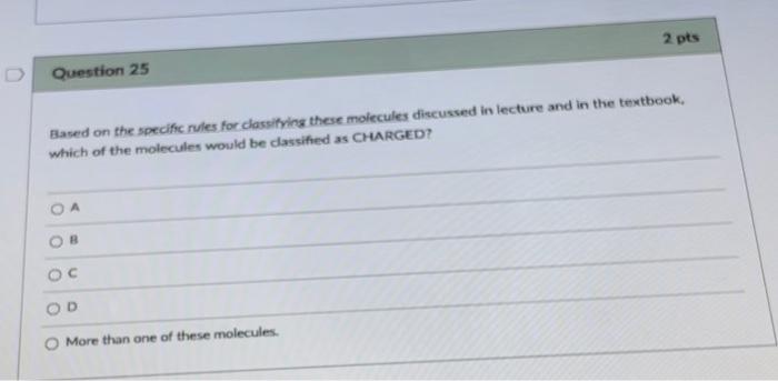 Solved 2 pts Question 25 Based on the specific rules for | Chegg.com