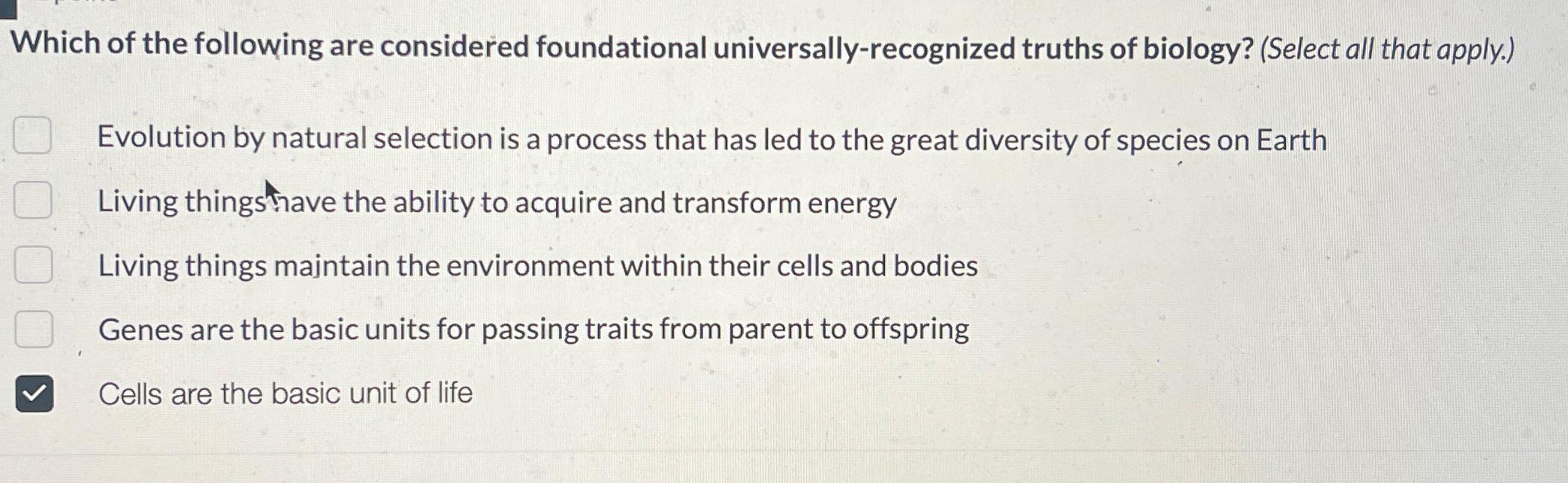 Solved Which of the following are considered foundational | Chegg.com
