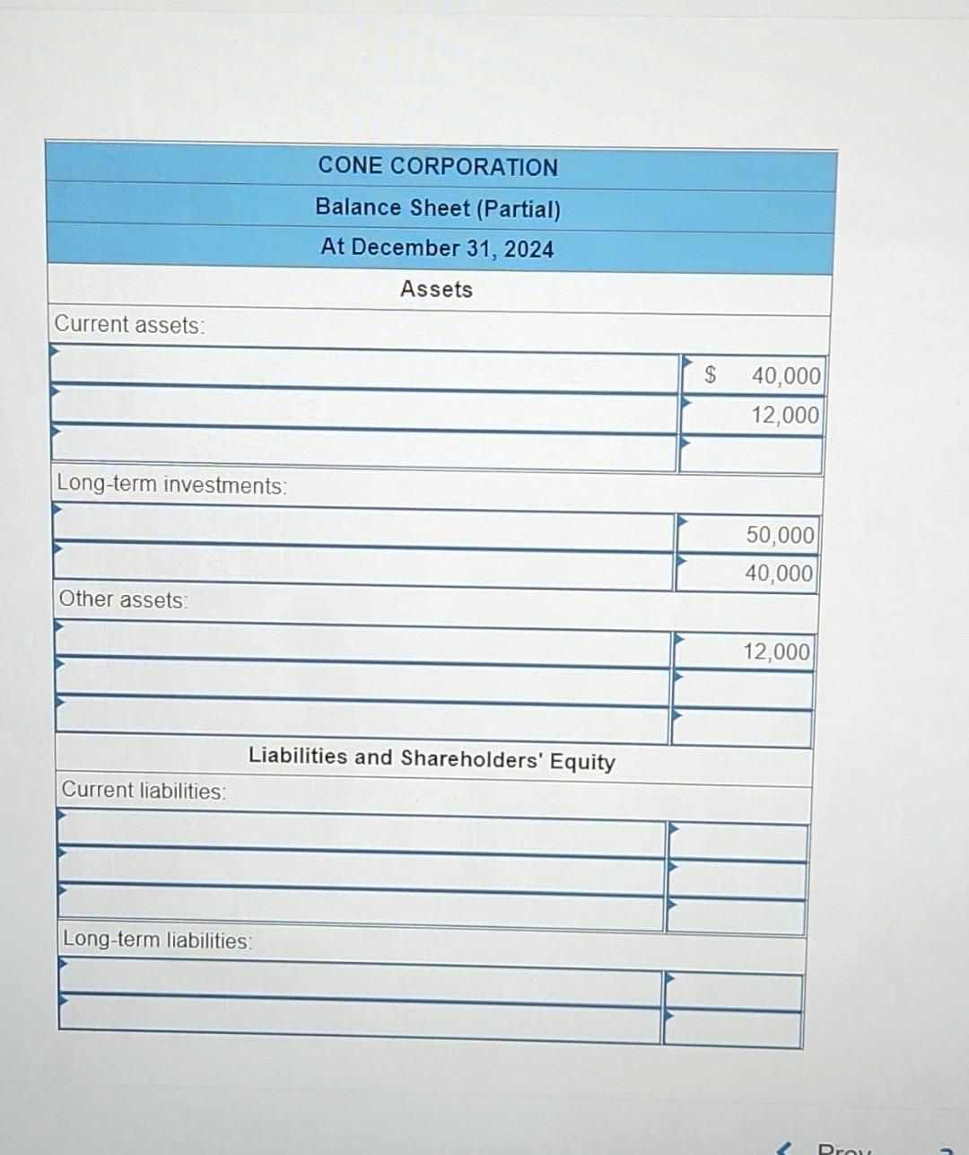 solved-cone-corporation-is-in-the-process-of-preparing-its-chegg