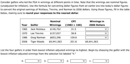 pga winnings last week