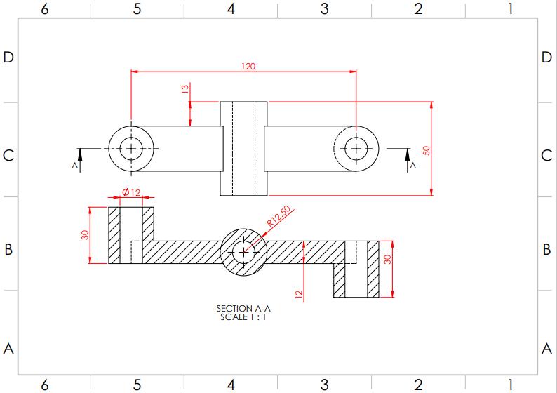 Solved Can you find the dimensions of the whole drawing | Chegg.com