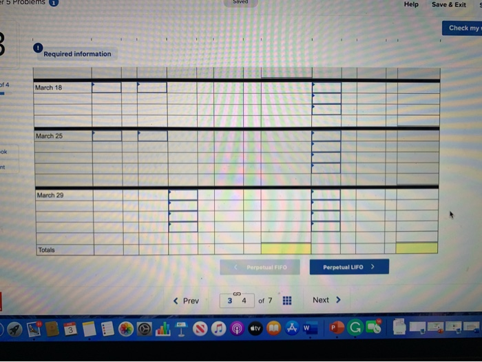 Solved - 5 Problems Help Save & Exit Submit Check my work | Chegg.com