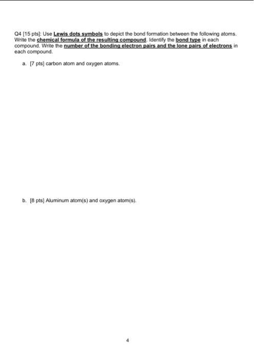 Solved Q3 [10pts): Write full electron configuration and | Chegg.com