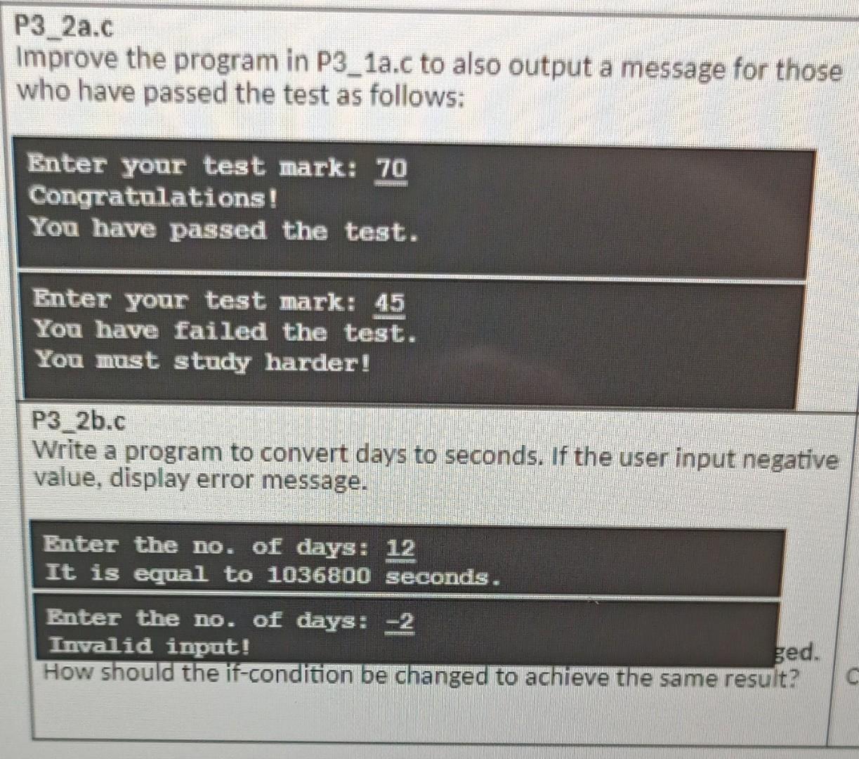 Solved P3_2a.c Improve the program in P3_1a.c to also output | Chegg.com