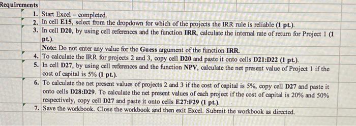 Solved Complete the steps below using cell references to | Chegg.com
