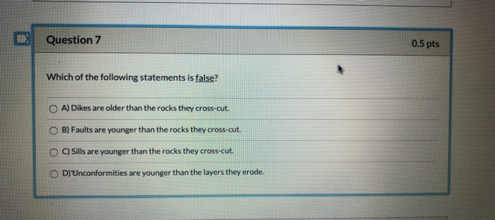 Solved Question 2 0.5 pts A rock formed with 500 atoms of a | Chegg.com