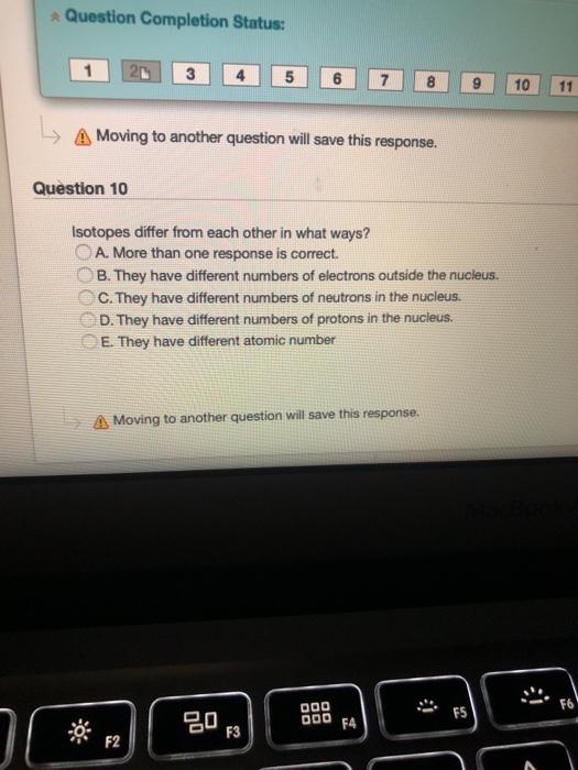 Solved Question Completion Status: 5 10 11 A Moving to | Chegg.com