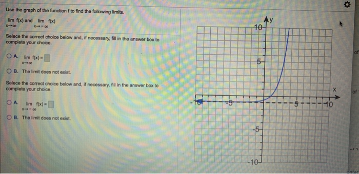 Solved use the graph of the function F to find the following | Chegg.com