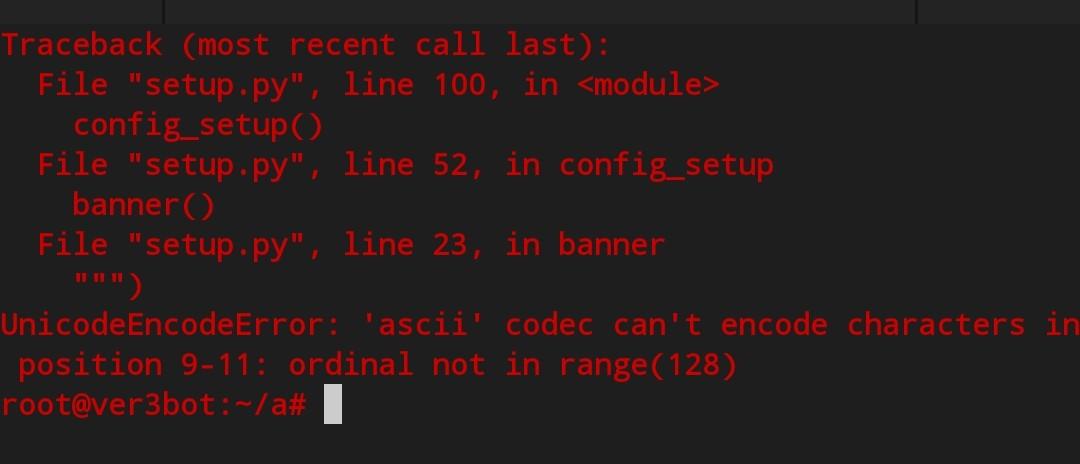Solved Where is the error in this code? setup.py #!/bin/env | Chegg.com