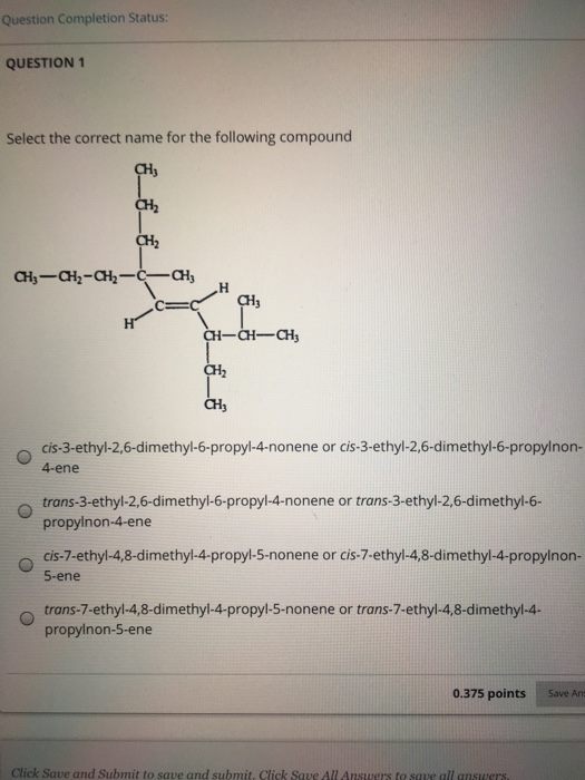 Solved Question Completion Status Question 1 Select The Chegg Com