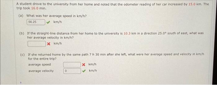 solved-a-student-drove-to-the-university-from-her-home-and-chegg