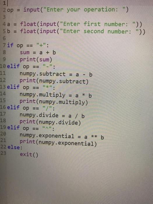 Solved Here the assignment is to create a simple calculator | Chegg.com