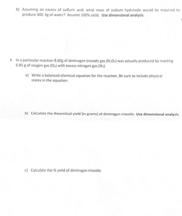 Lab 9 Stoichiometry And Mass Relationships Obtain | Chegg.com