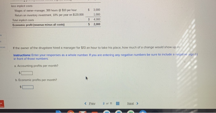 Solved Refer To The Table Below To Answer Two Questions. The | Chegg.com