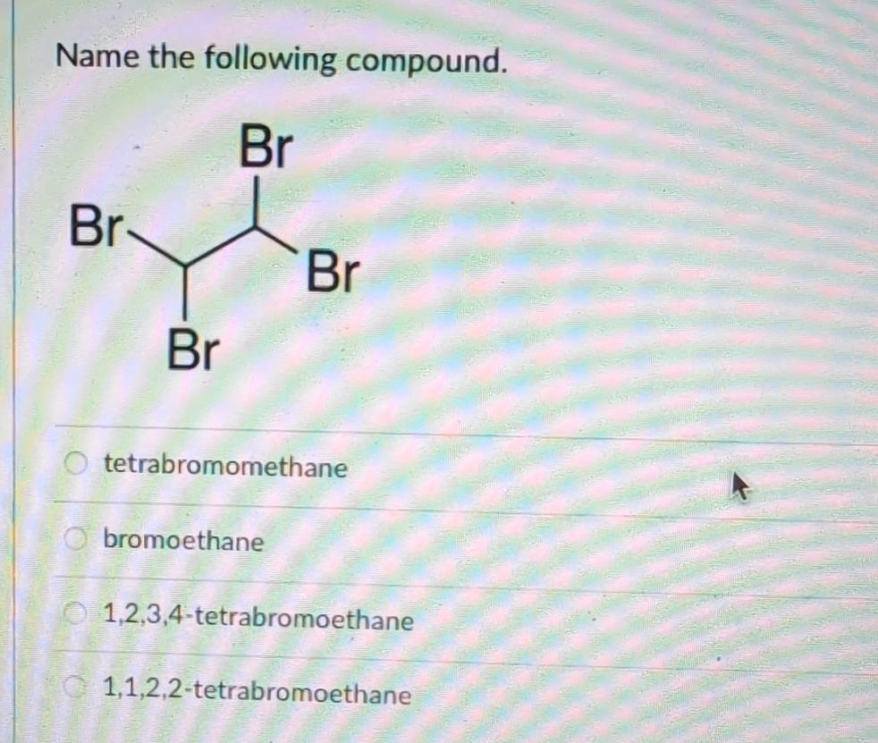 1 1 2 2 tetrabromoethane common name