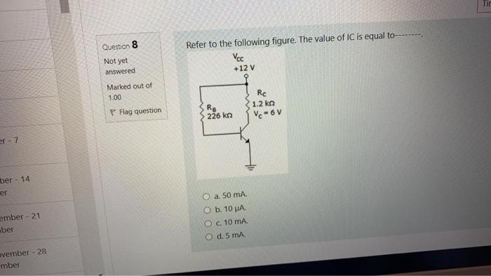 Solved Tir Question 8 Not yet Refer to the following figure. | Chegg.com