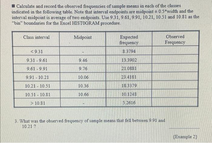 Solved Calculate and record the observed frequencies of | Chegg.com