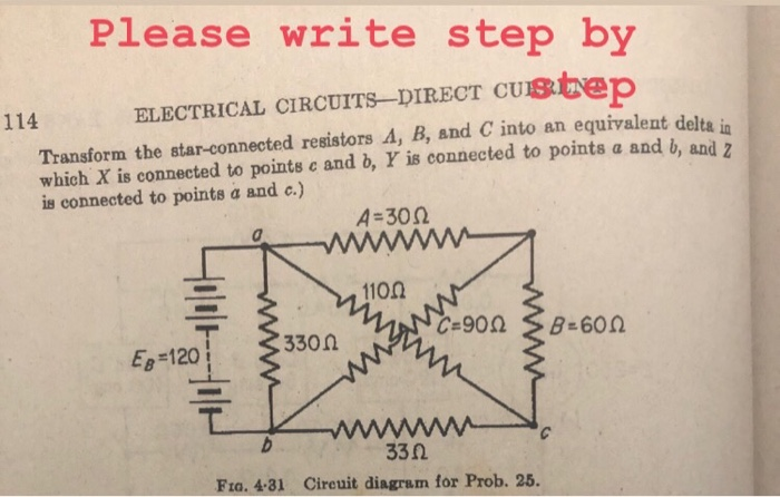 Solved 23. The circuit diagram of Fig. 4-29 illustrates & | Chegg.com
