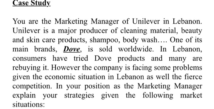 marketing case study unilever