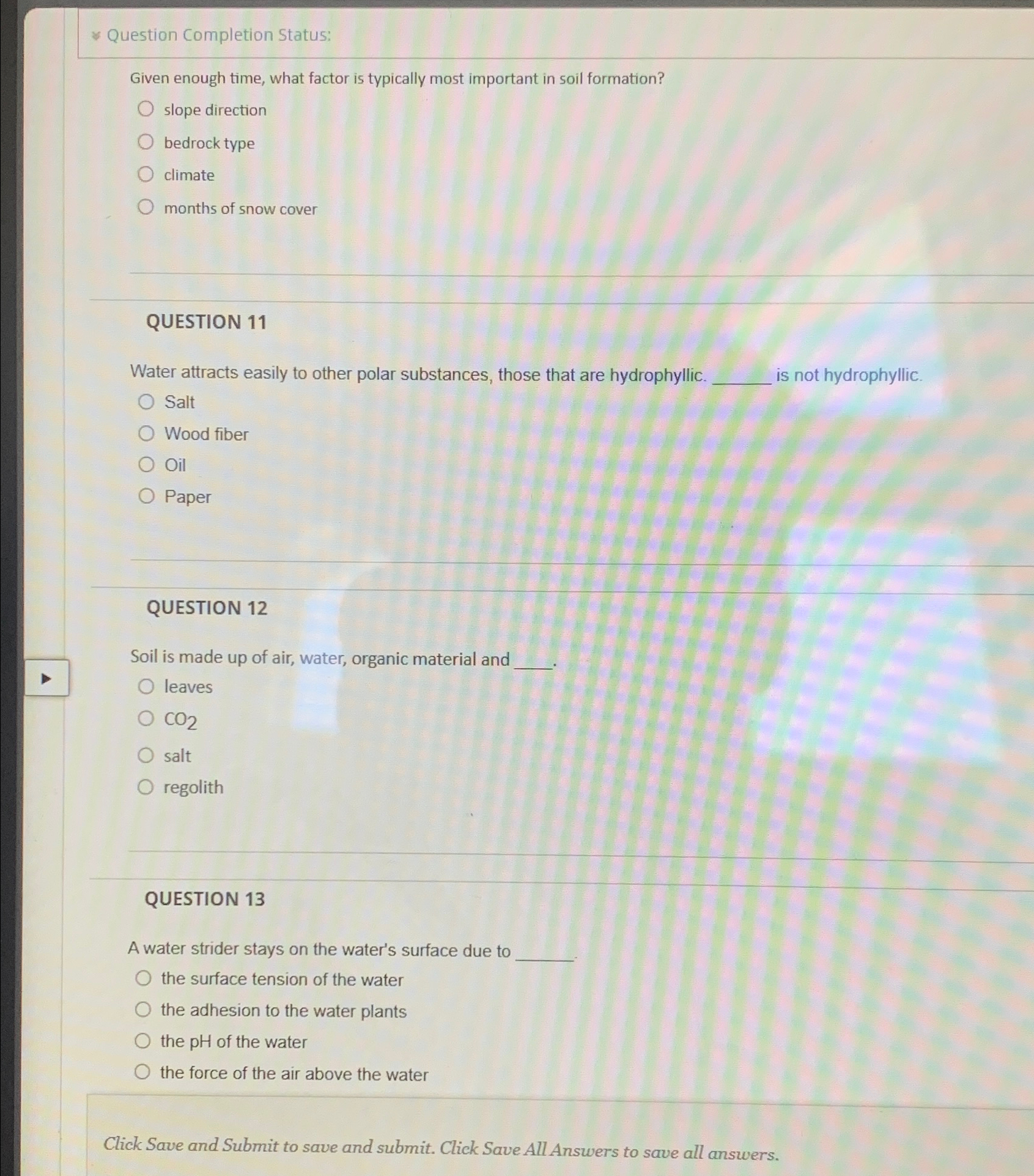 Solved Question Completion Status:Given enough time, what | Chegg.com