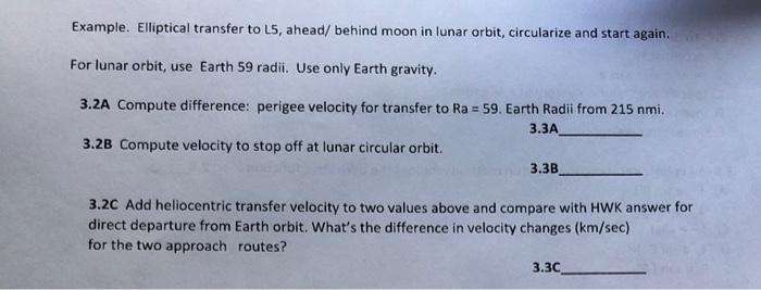 Solved 3.2 Compare direct injection into Mars transfer (e.g. | Chegg.com