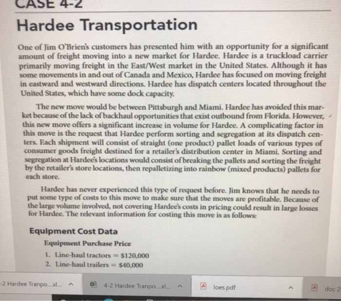 Hardee transportation case study 4 2 05 picture